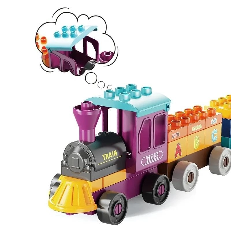 Alphabet Train - 3 years and up 34 pieces