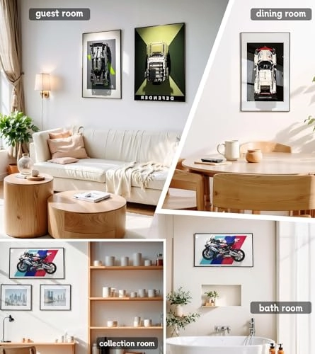 DC Batman The Batmobile Tumbler 76240 Wall Frame