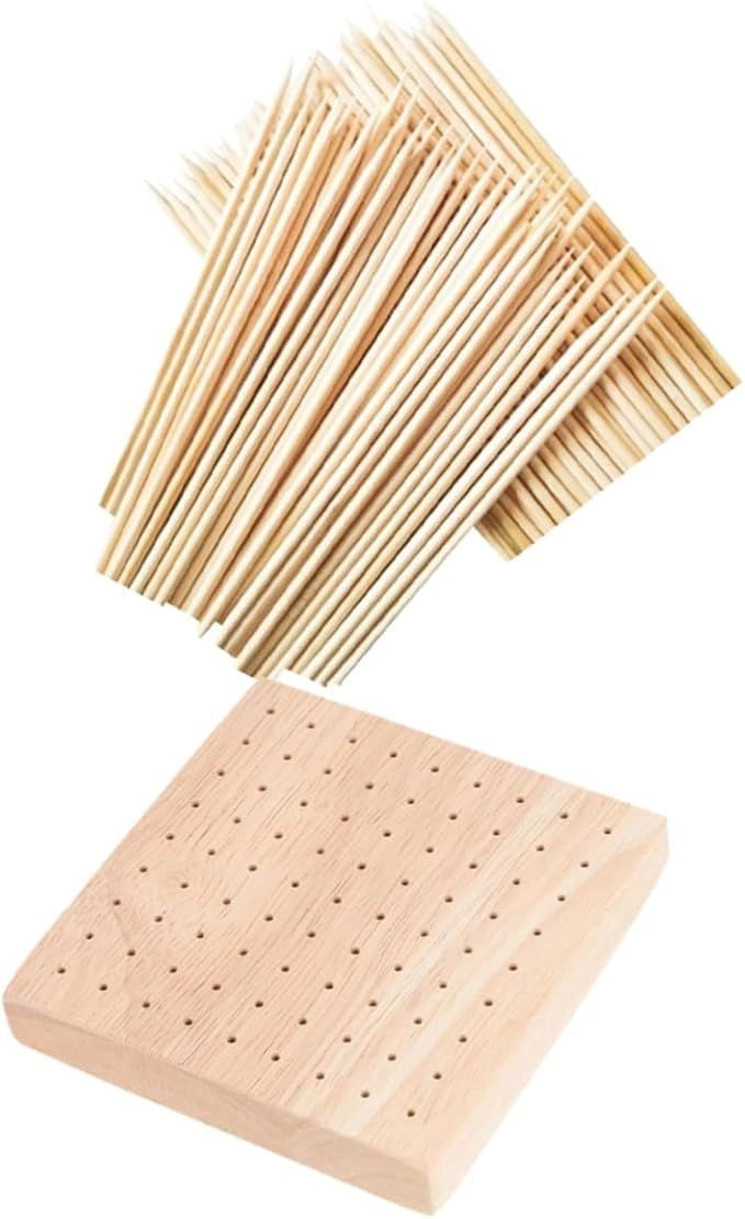 Veemoon Pottery Sculpture Base - Wood 163g Bundle 2pcs.