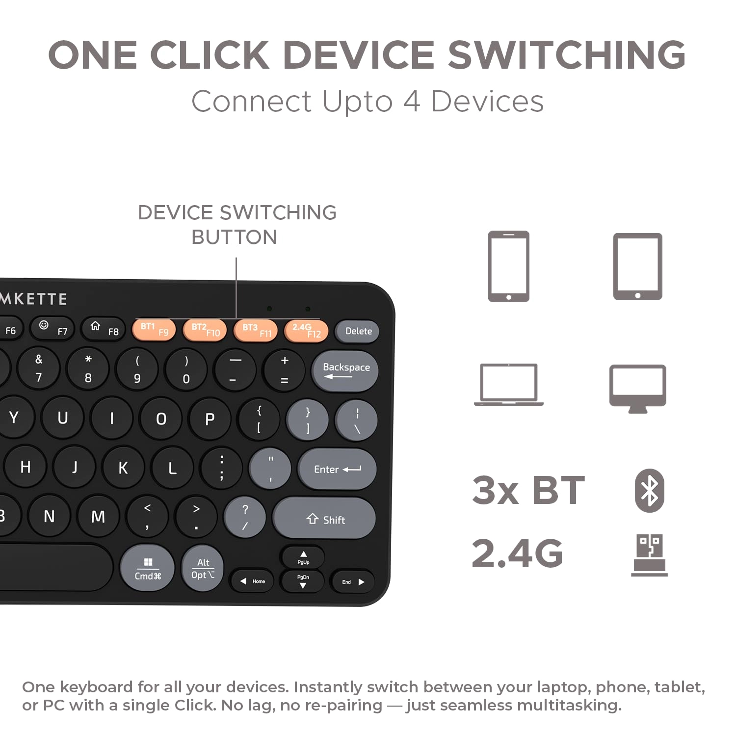 Optimus - Bluetooth 4-in-1 Wireless