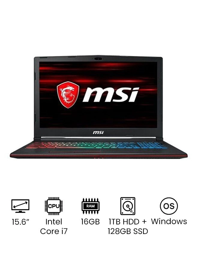 MSI GP63 Leopard - 15.6'' Core i7-8750H 16GB DDR4 1000GB HDD + 128GB SSD