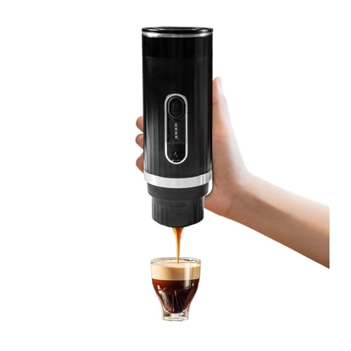 Portable Coffee Maker - coffee powder and capsules