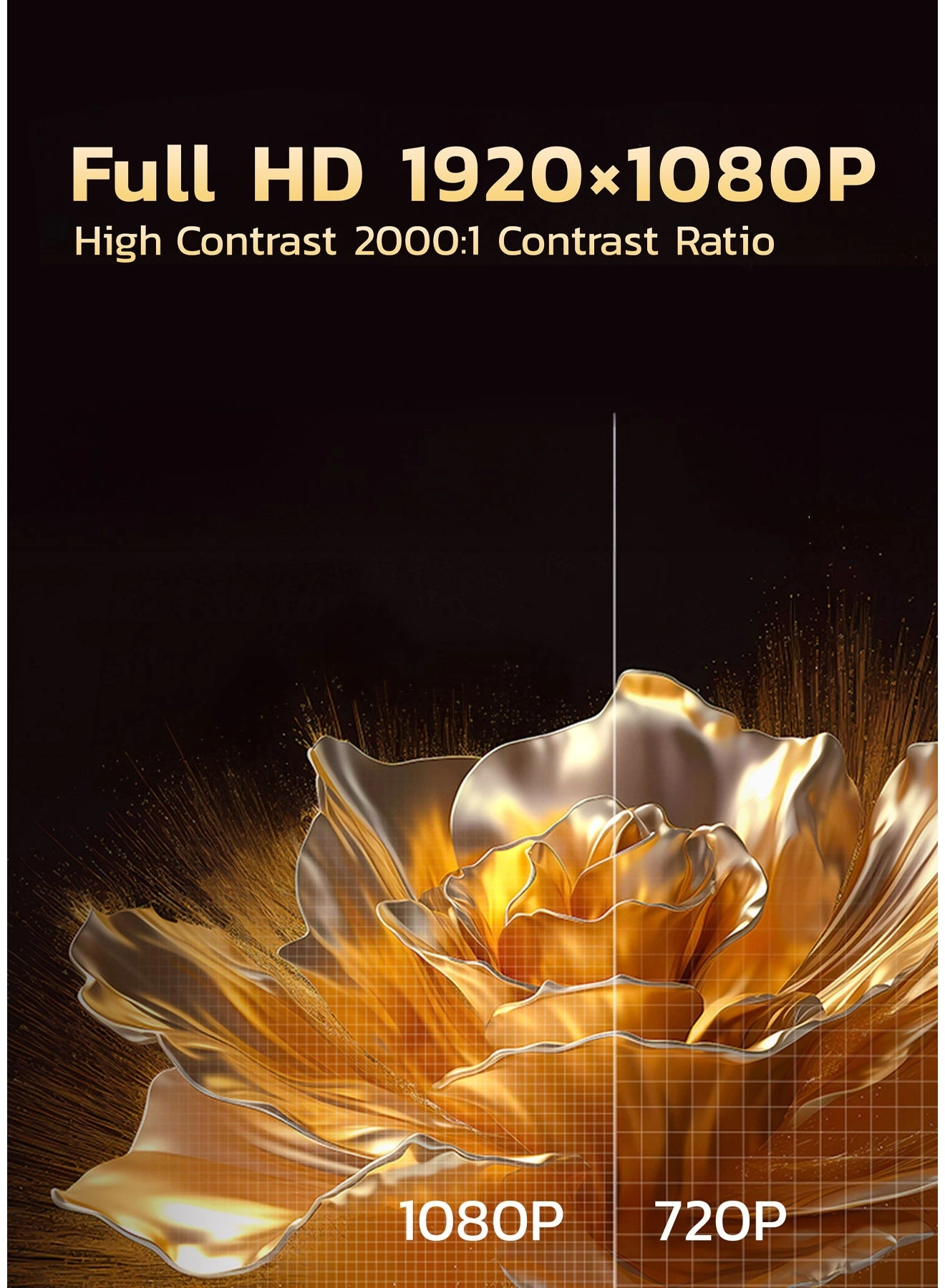 LUMIO Smart FHD Projector 9049070092 180 ANSI Lumens