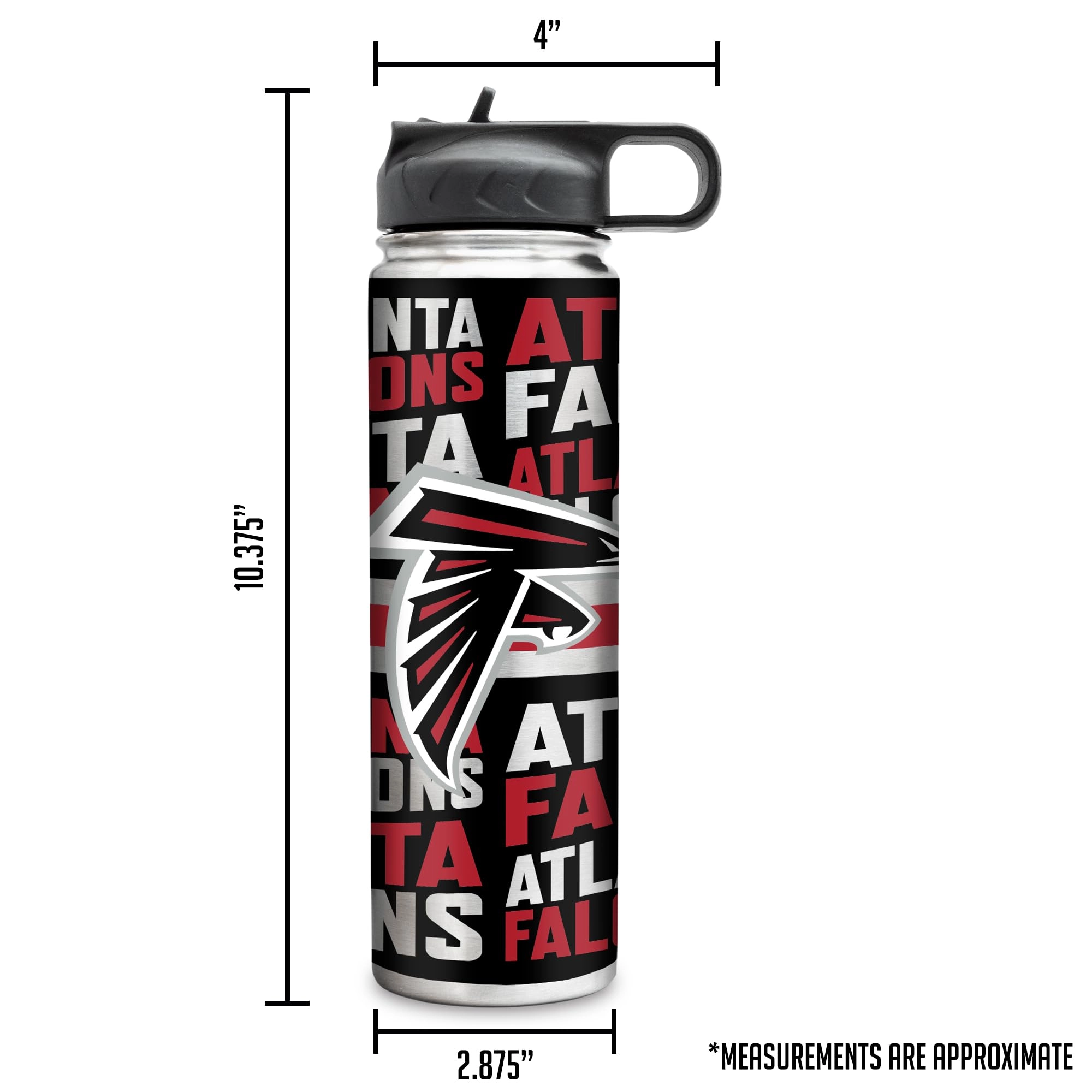 Stainless Steel NFL Football Tumbler - 650ml