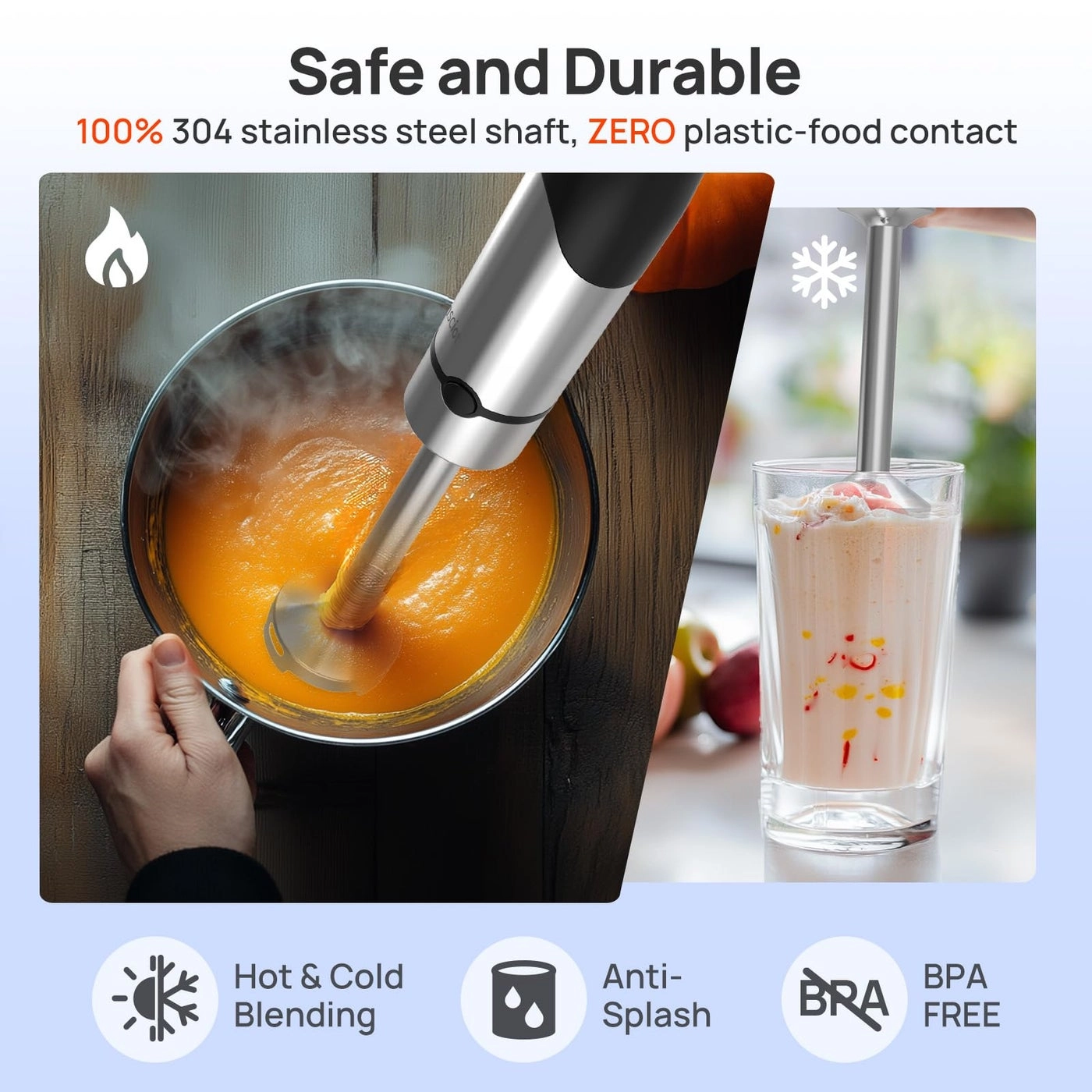 Immersion Hand Blender - 1100W