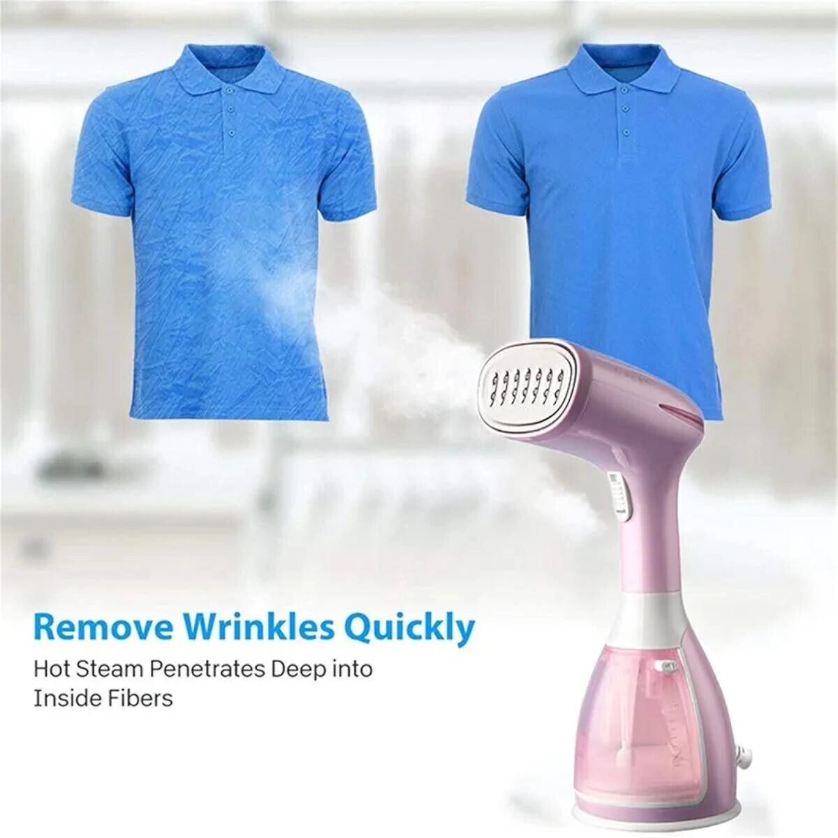Garment Steamer - 1500W Portable Handheld Overheat Protection
