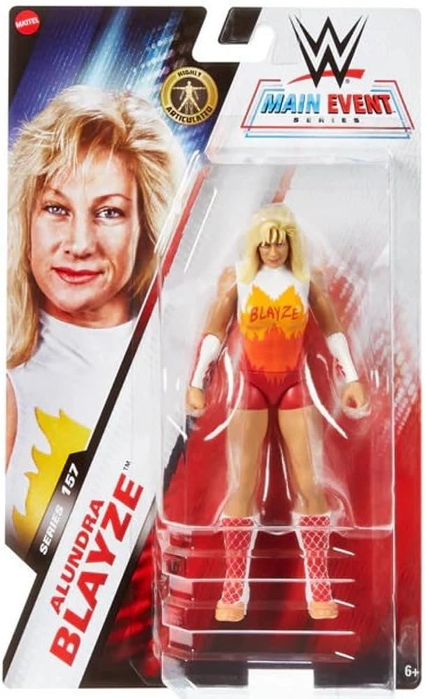 COLOR LAND CHILDRENS TOYS CENTER LLC Alundra Blayze - WWE Main Event 157