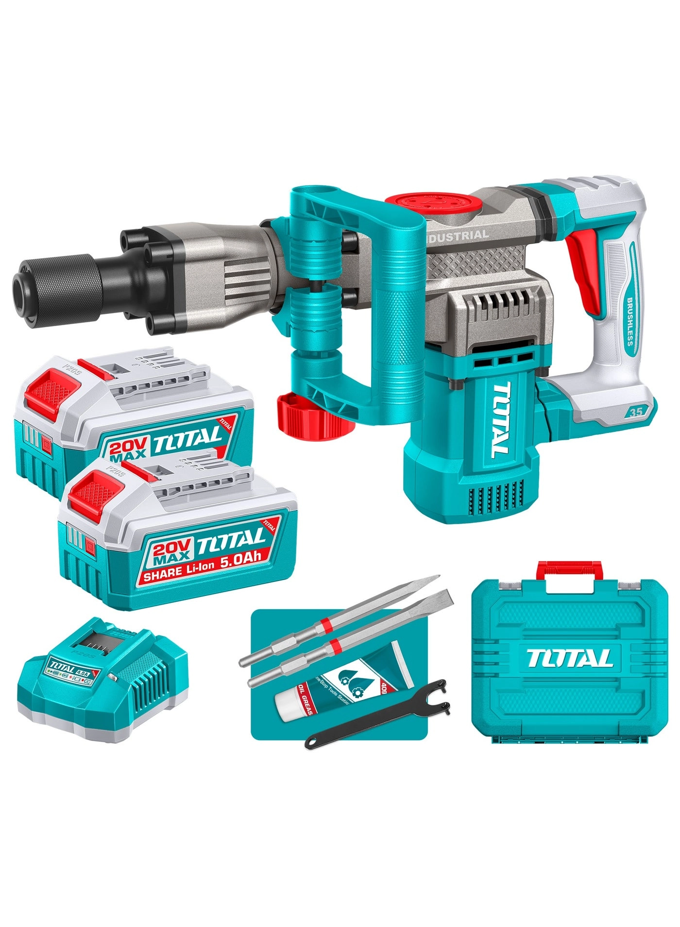 Total Demolition Breaker - 20V 16J