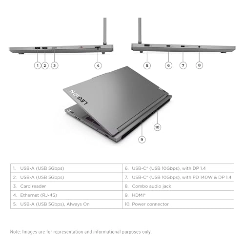 Legion 5i Gen 9 - 16'' 2000GB 32GB Core i9-14900HX
