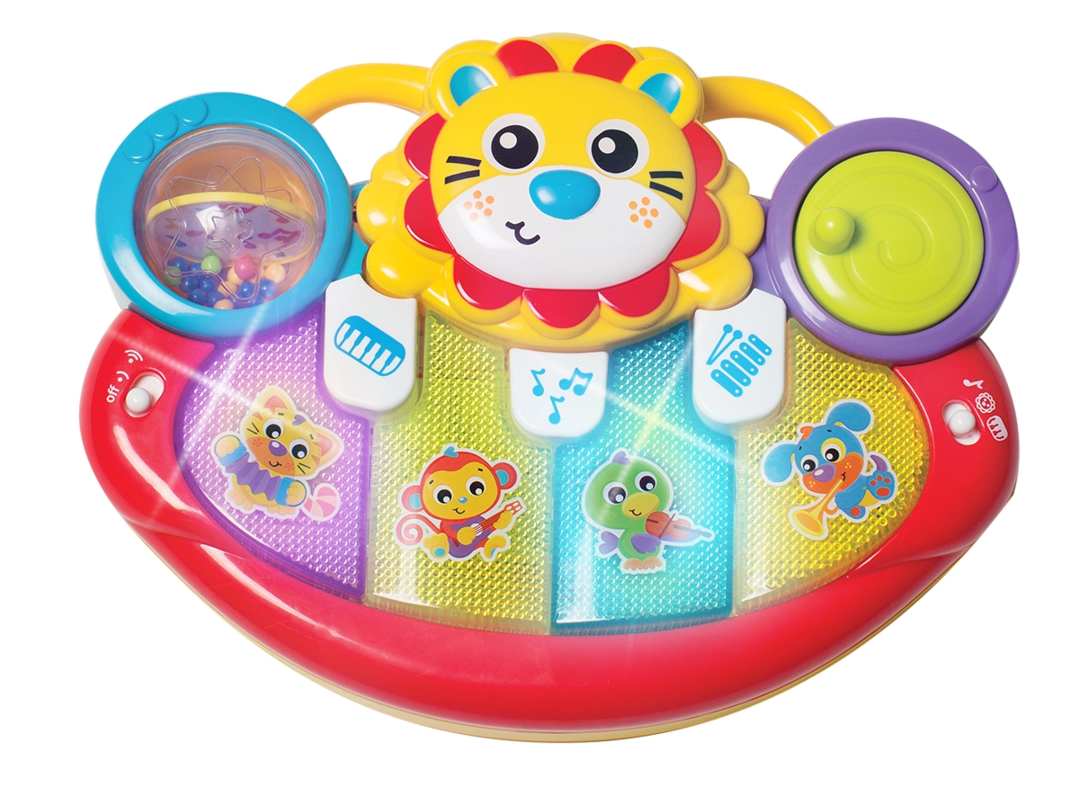 Lion Activity Kick Toy Piano - 6 months