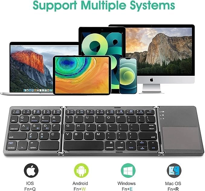 Foldable Keyboard - Wired/Wireless