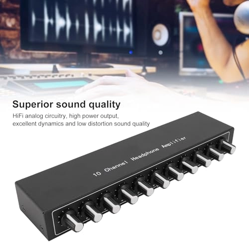 10 Channel Headphone Amplifier