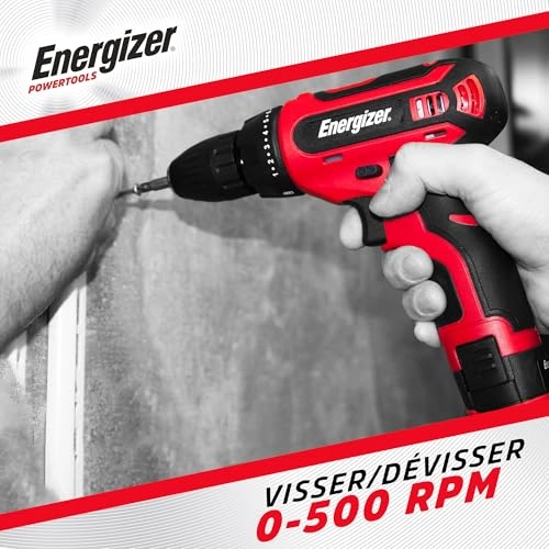 12V Cordless Screwdriver - 25Nm 10mm Chuck