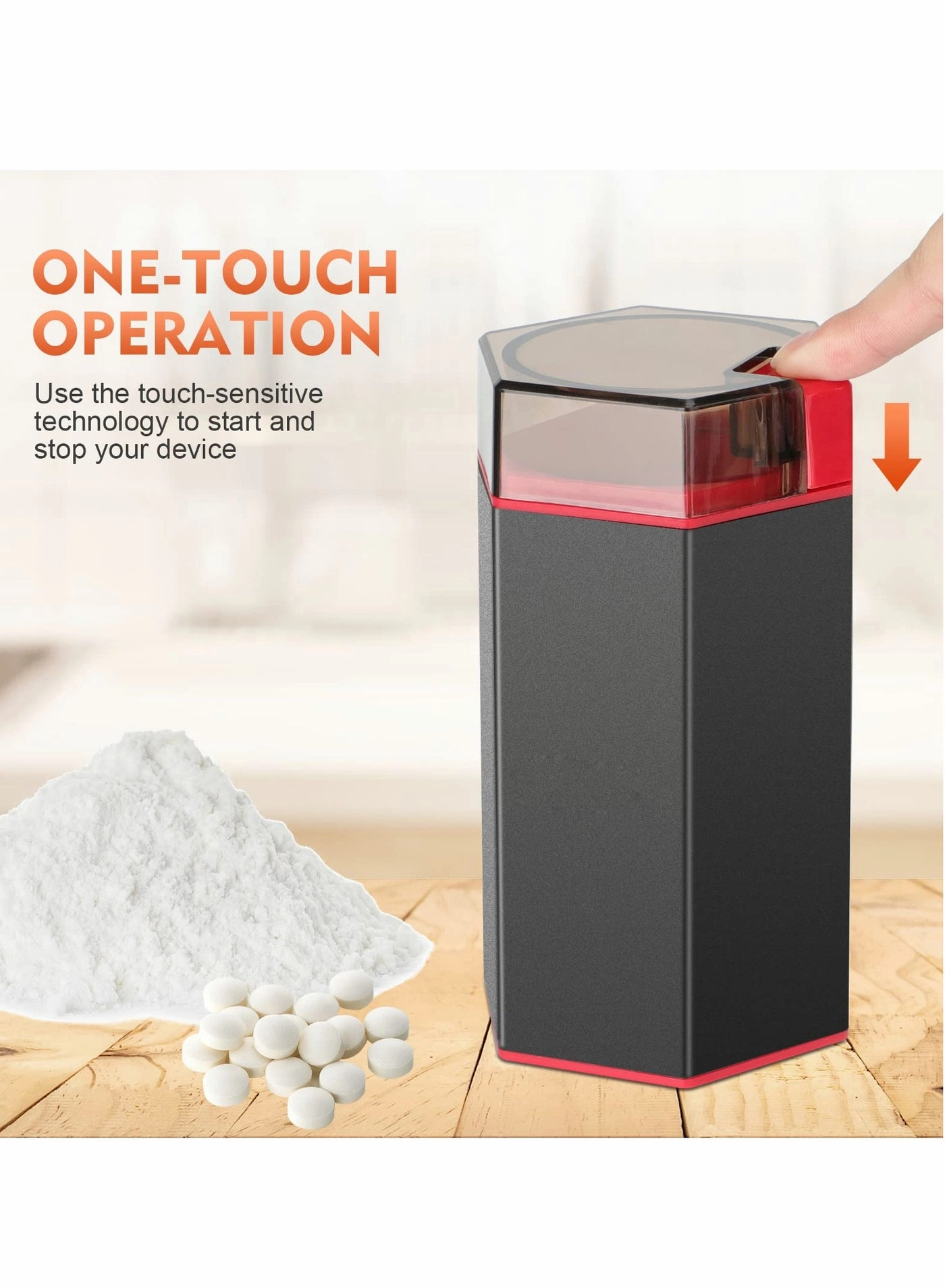 Powder Grinder - Electric 200W 120g