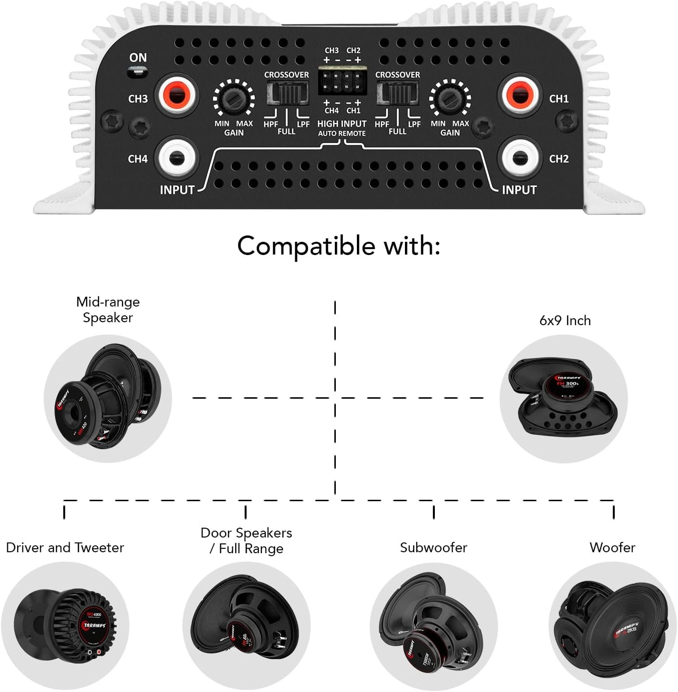 DS 440X4 - 4 channels 440W