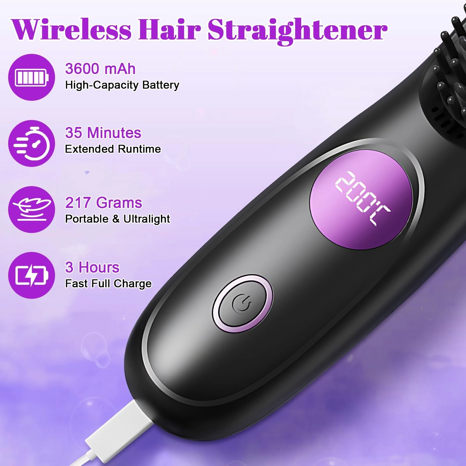 Go Brush Pro - Cordless USB-C Rechargeable