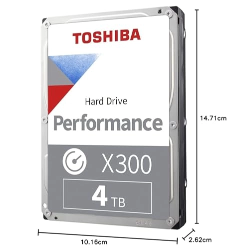 X300 3.5" 7200rpm 256MB SATA 6Gb/s (HDWR440XZSTA) - 4TB