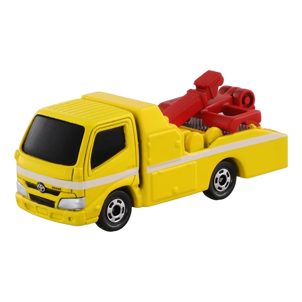 Toyota Dyna Tow Truck - TAKARA TOMY YELLOW 7.6 x 4.1 x 3.9 cm