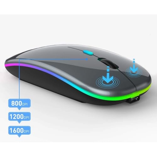 Vertical Ergonomic Optical Mouse - Bluetooth Wi-Fi