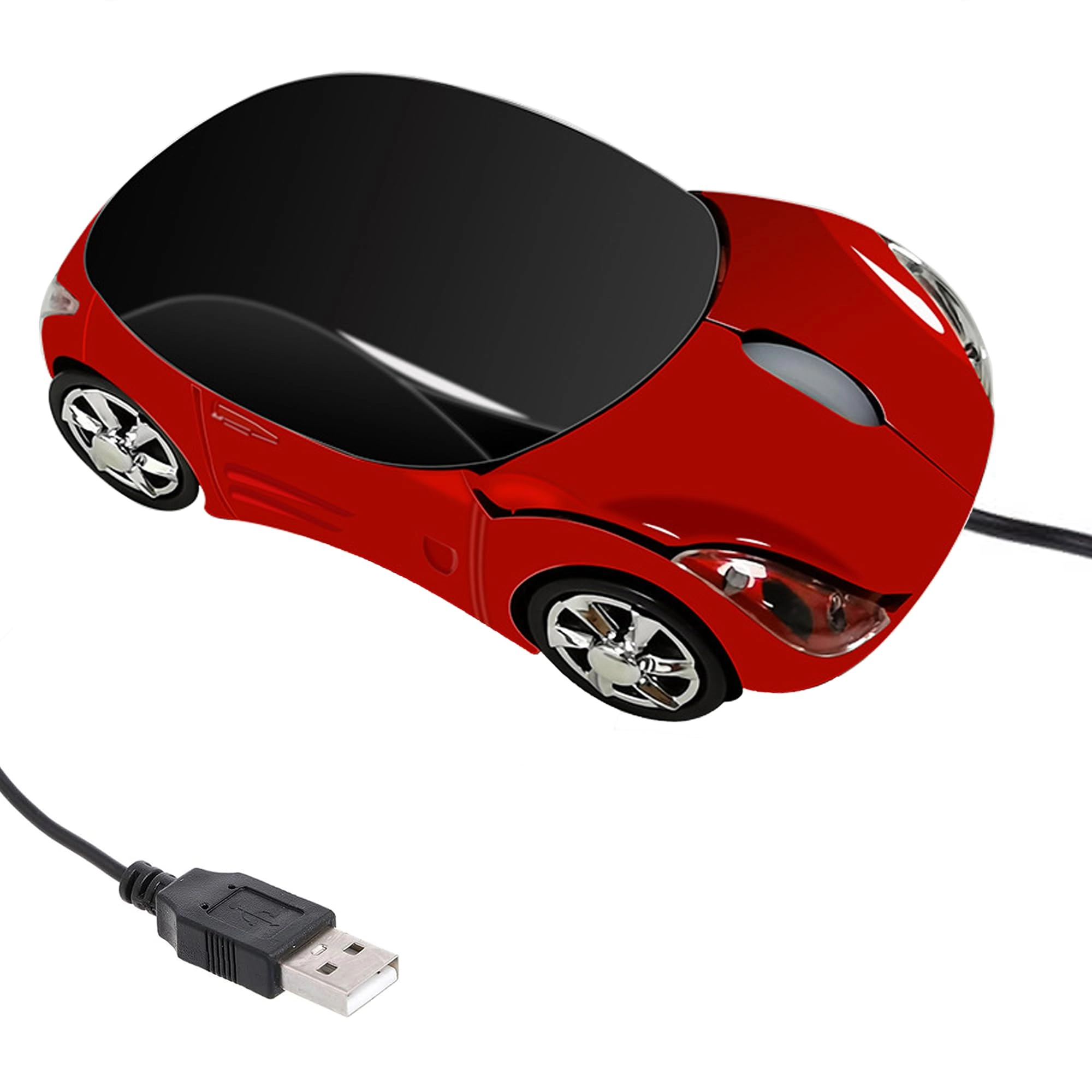 PCTC Cool Sport Car Shape Optical Mouse - USB