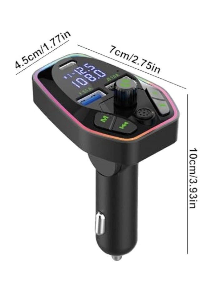 FM Transmitter - Bluetooth 5.0
