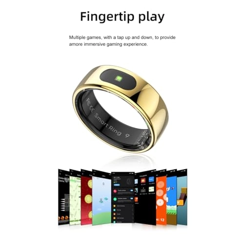 Smart Ring - Gold 7 5ATM Waterproof
