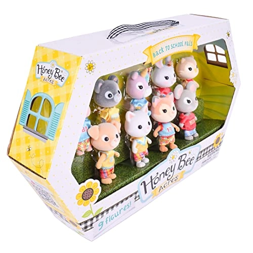Honey Bee Acres Back to School Pals - 36 months Misty Leo Calvin Coco Lulu Shadow Pippa Hoot Willow 9 pieces