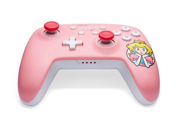 Princess Peach Wireless Controller - Pink Switch