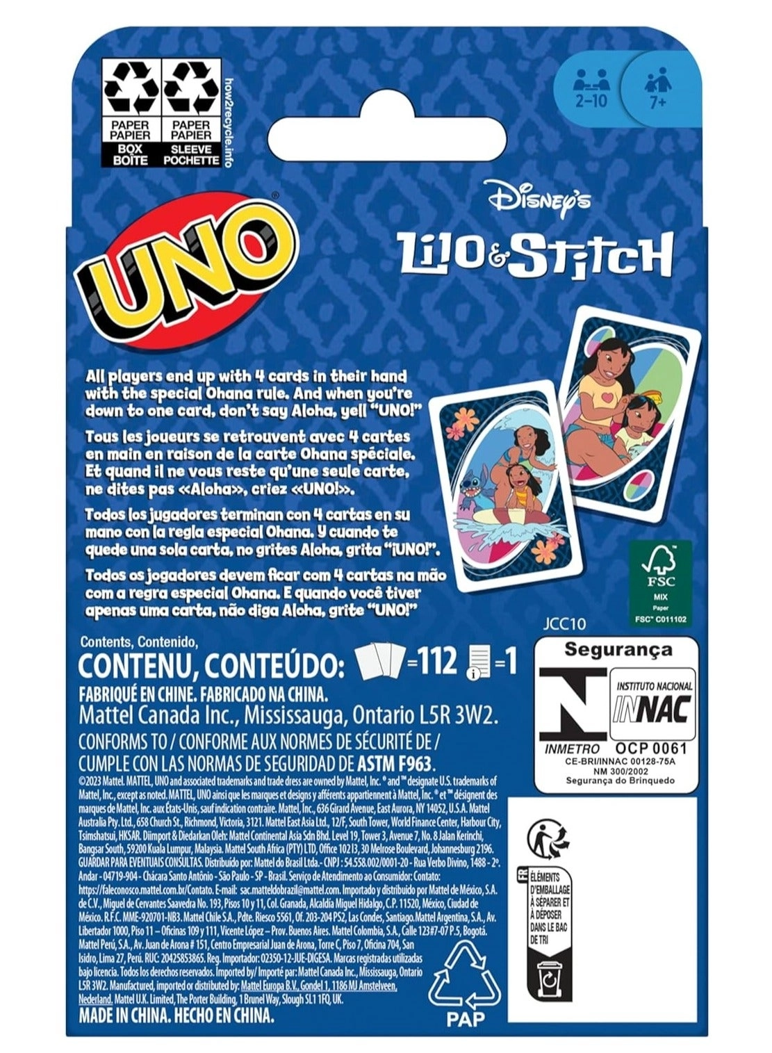 UNO: Lilo & Stitch
