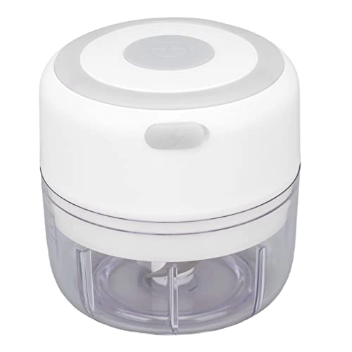 Mini Electric Garlic Chooper - 100ML USB Rechargeable