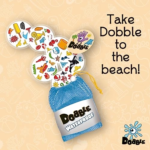 Dobble Beach - English 4 years to 18 years 55 Cards