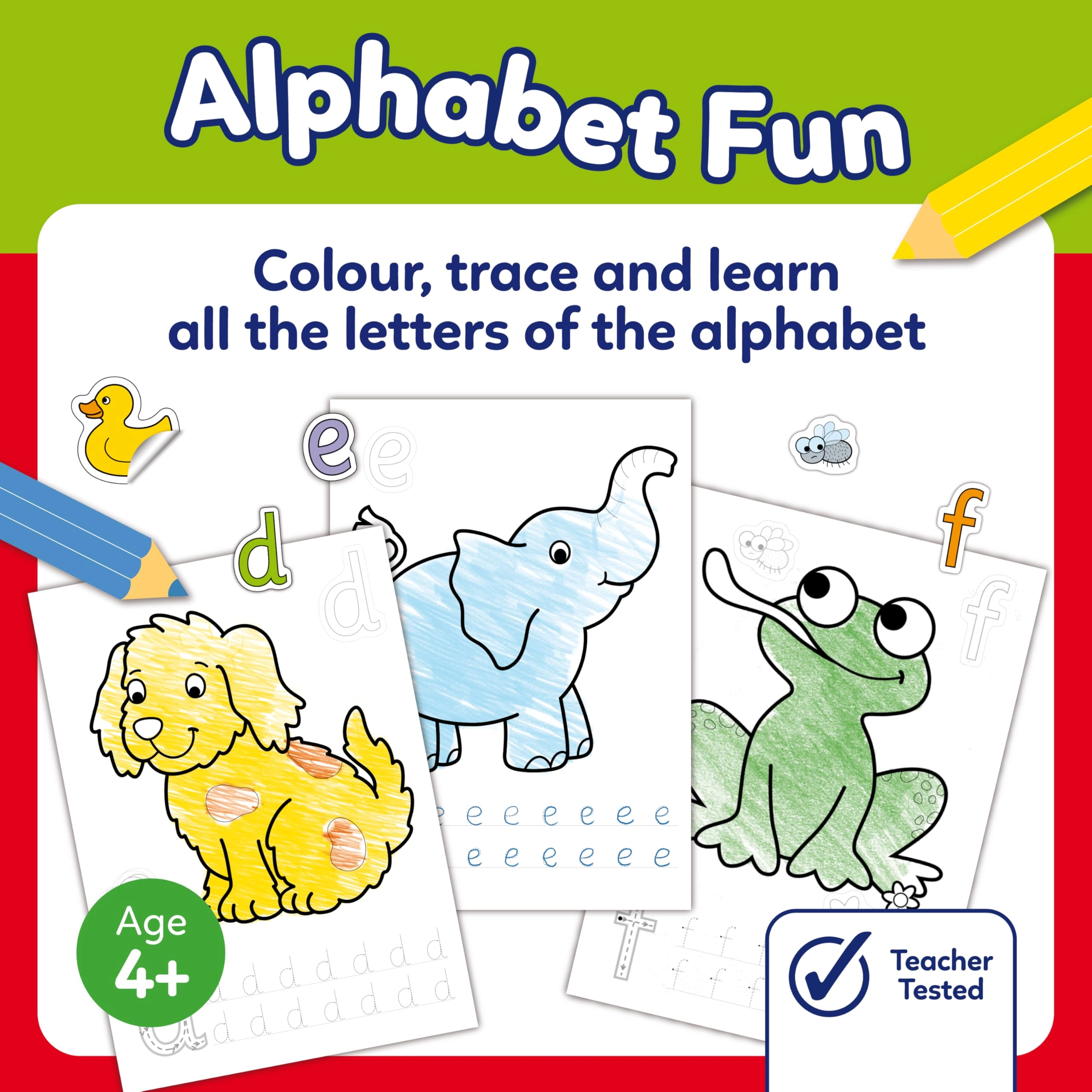 ABC Activity Sticker Book 41 pcs