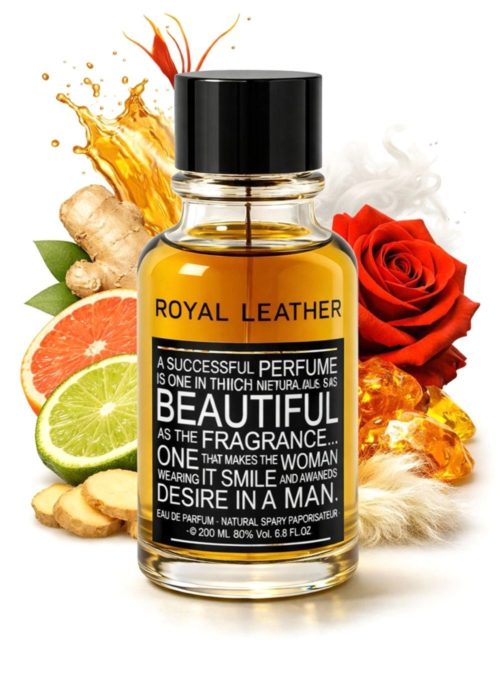 Linea De Bella Royal Leather Eau de Parfum 200ml