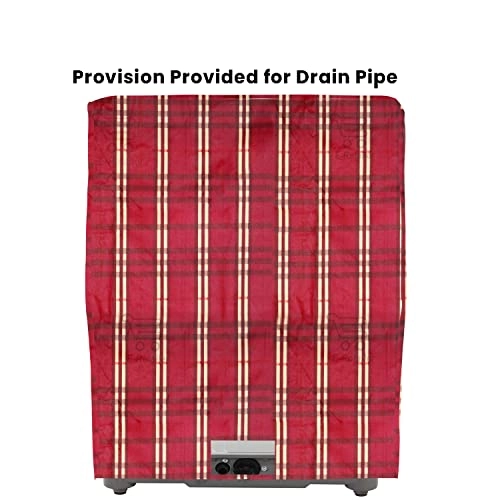 PVC Waterproof Front Load Washing Machine Cover - 5KG to 7.5KG Blue