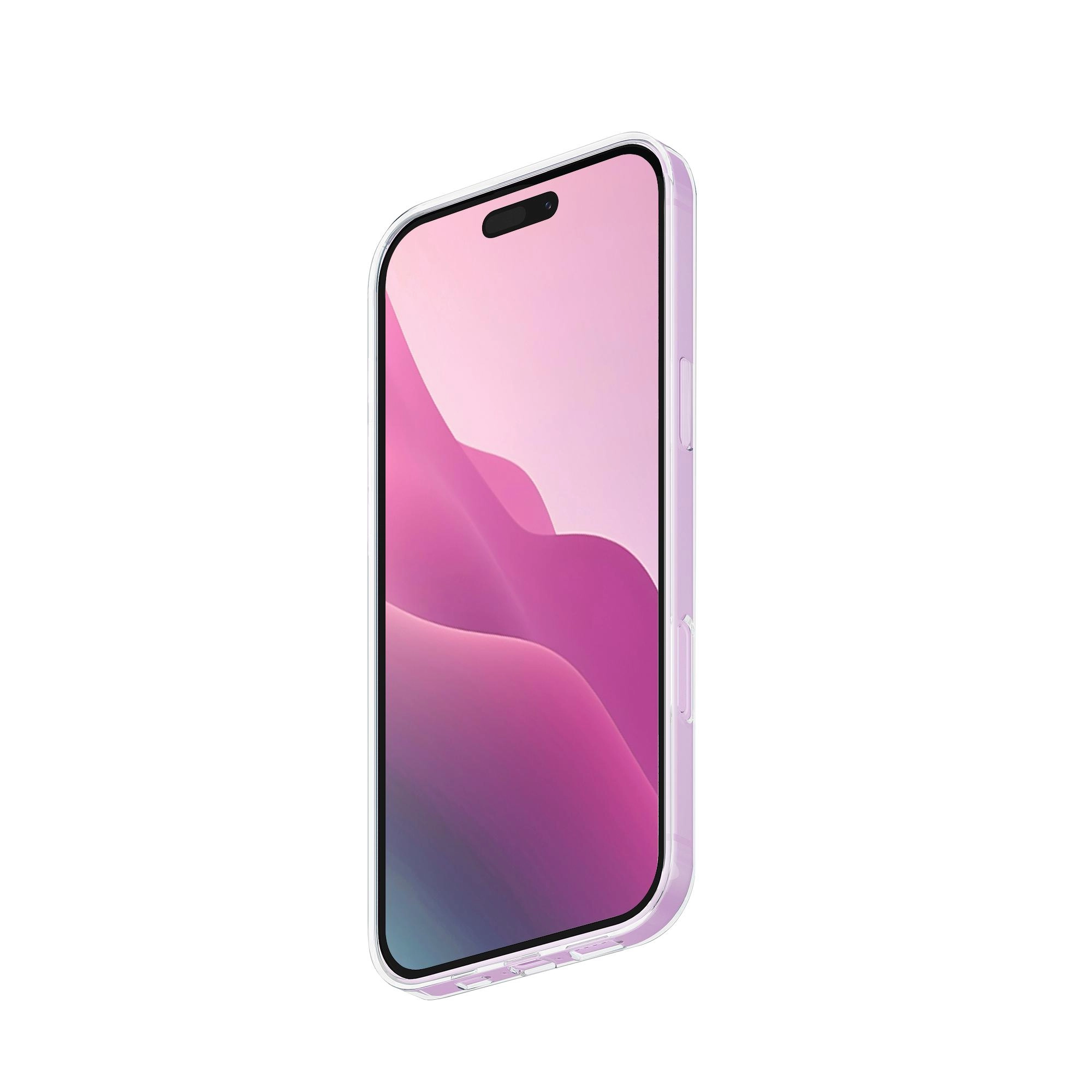 Magnetic Groove Clear Case for iPhone 16E