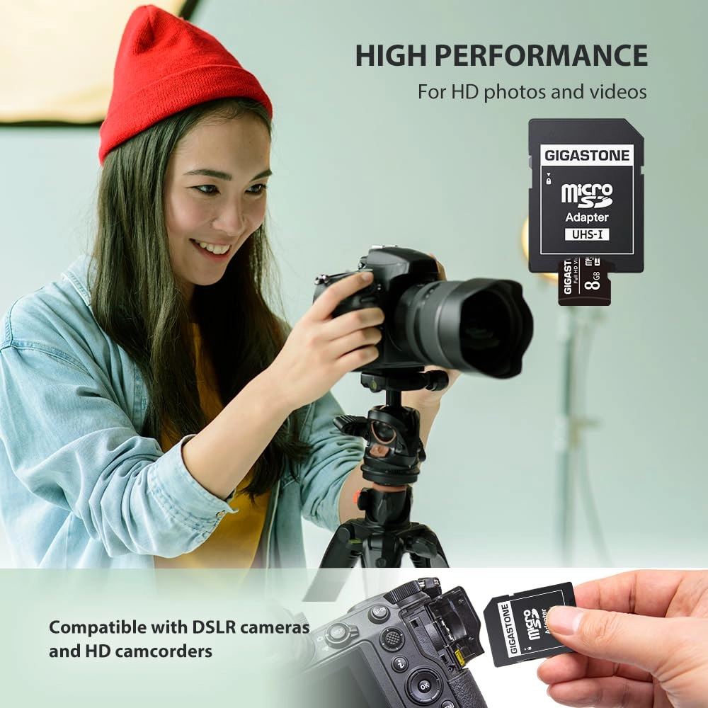 Micro SD Card - 8GB Pack