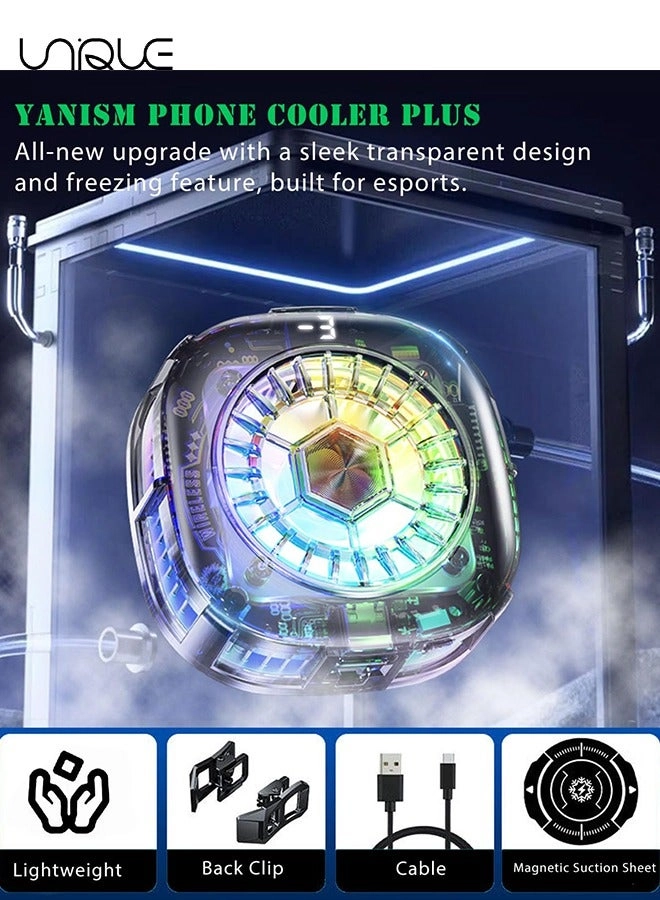 Magnetic Phone Cooler - RGB Transparent