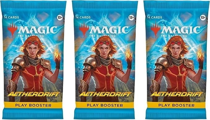 Magic The Gathering Play Booster Pack - 3pcs