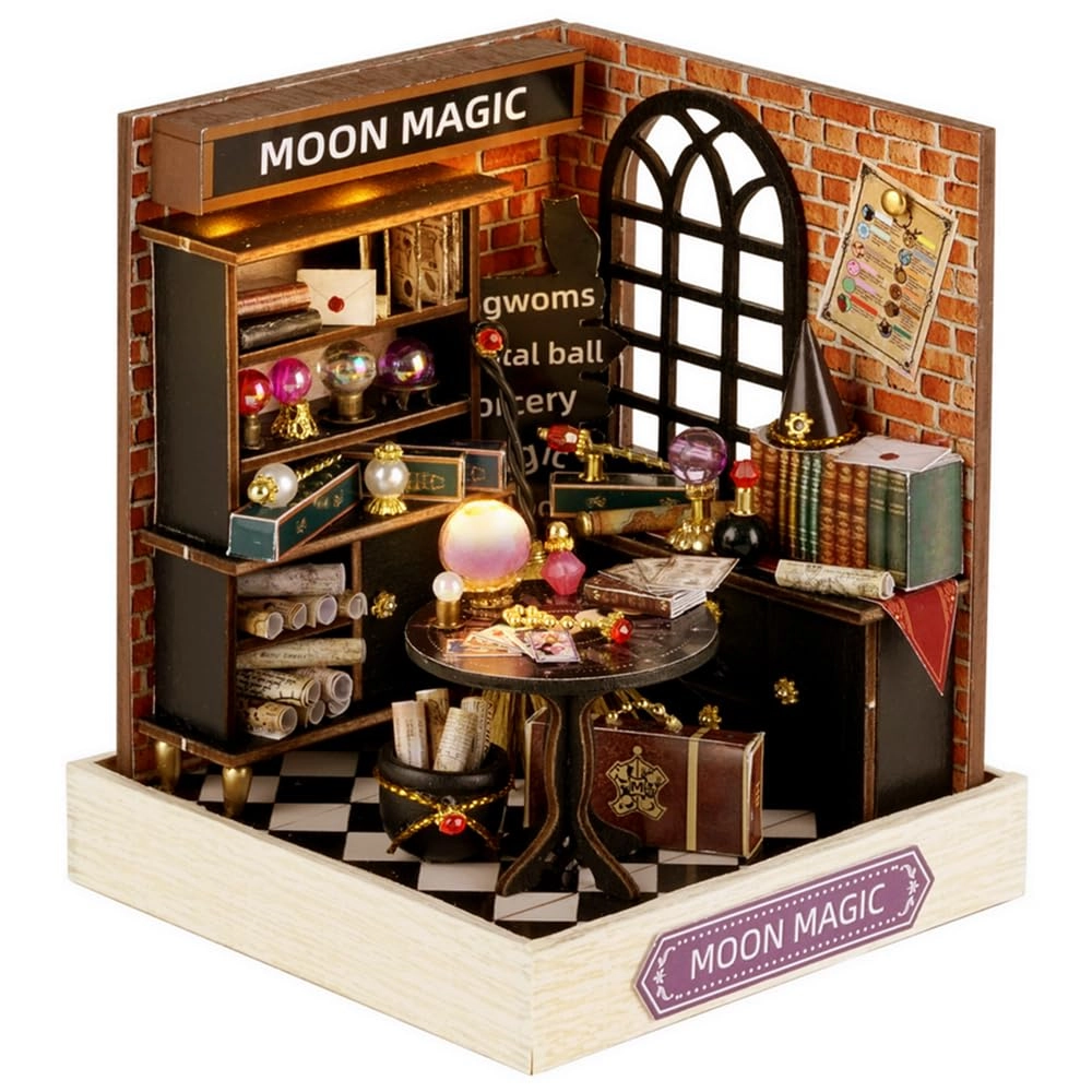 DIY Miniature Dollhouse Kit - Warm Moment 1:24
