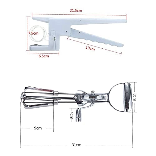 Manual Egg Beater - Stainless Steel Heavy Duty