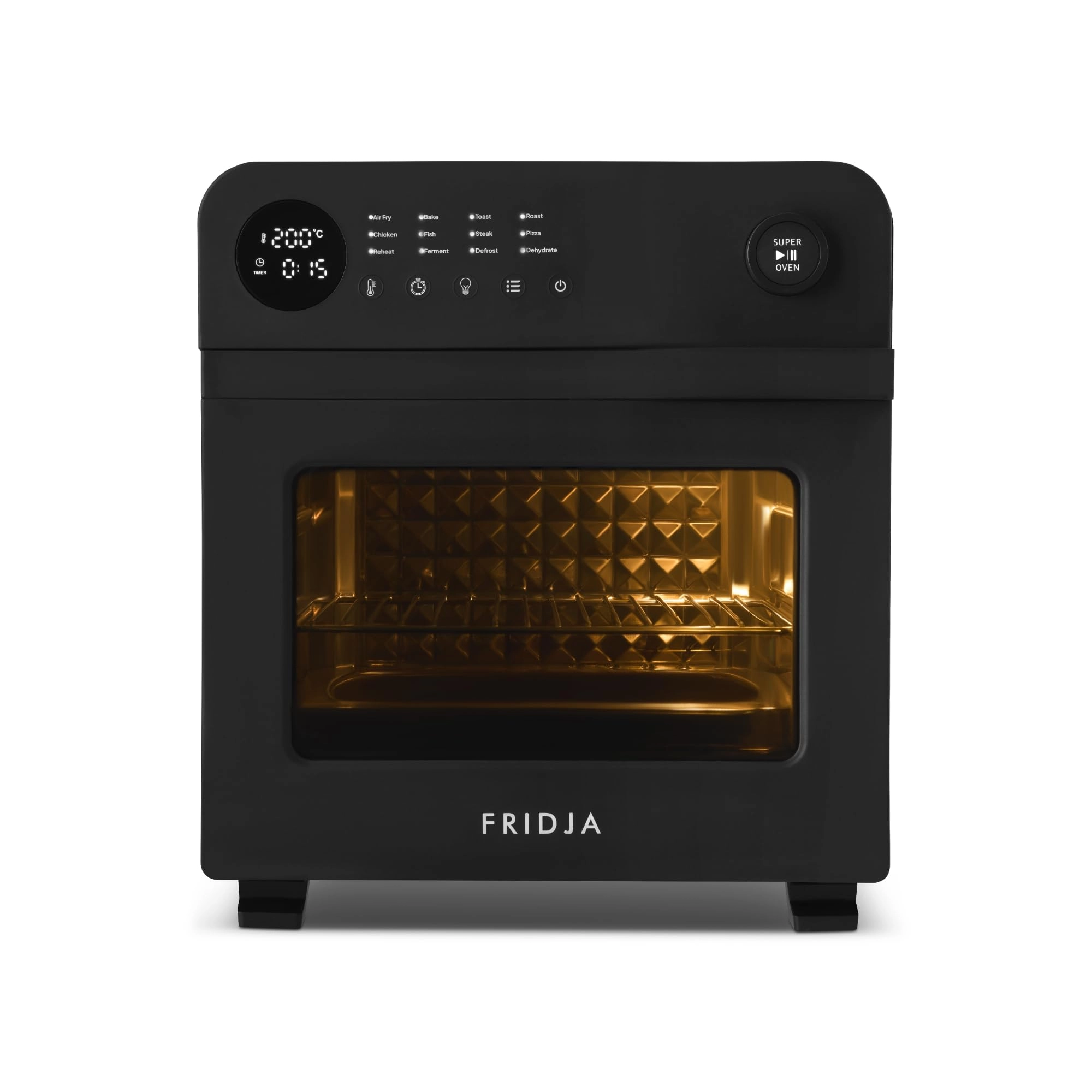 FRIDJA Super Oven F66/BLK