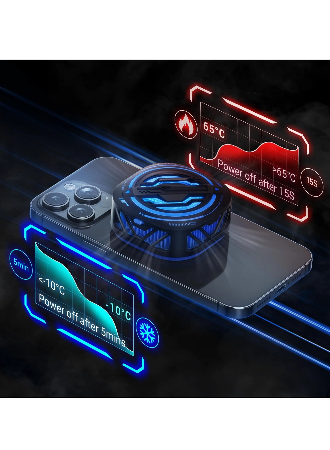 Cell Phone Cooler - Magnetic Semiconductor 20W