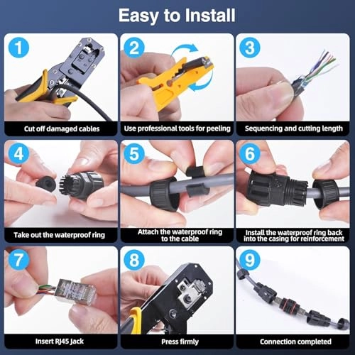 SPX Plug to RJ45 Cable - 75ft
