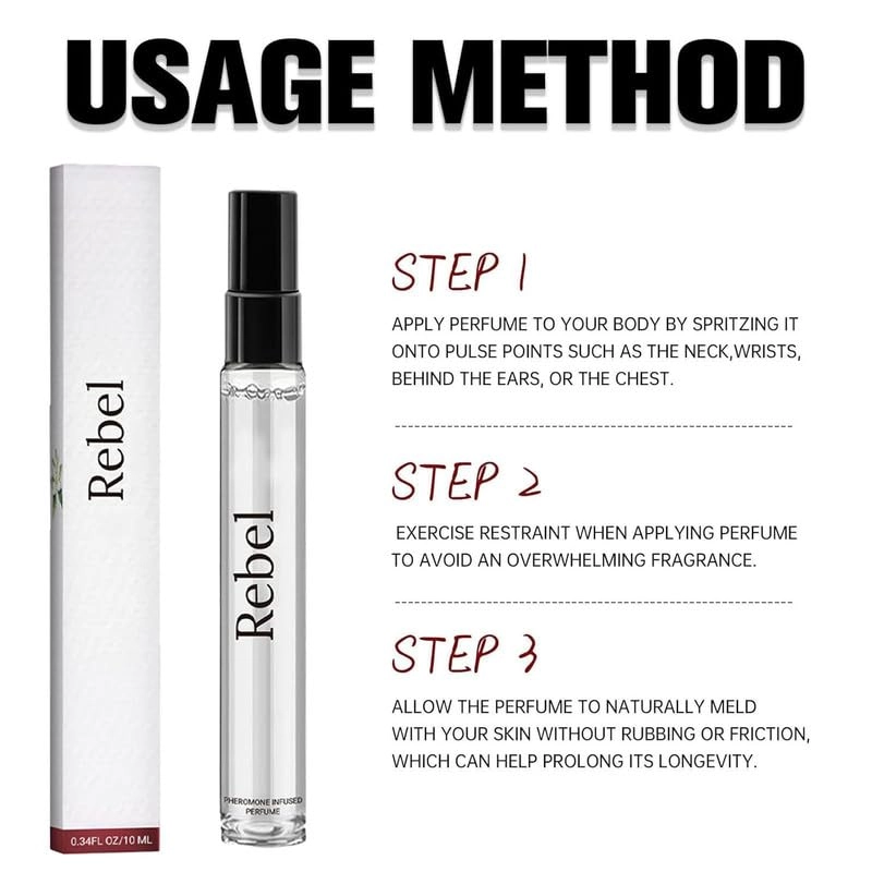 Rebel Cologne Pheromone - 0.01 Fluid Ounces