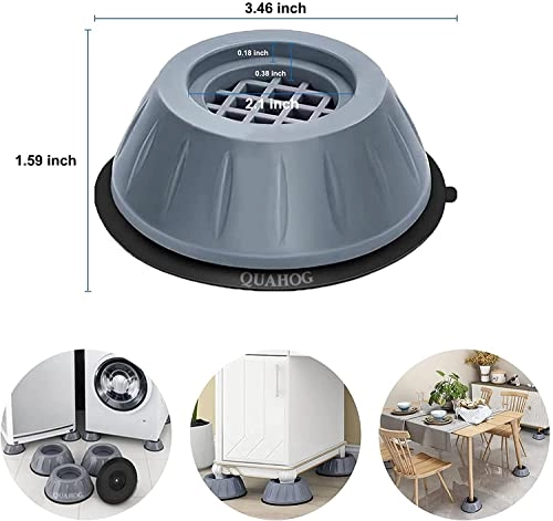 Anti Vibration Pads - Washing Machine Tread Grip Non Slip