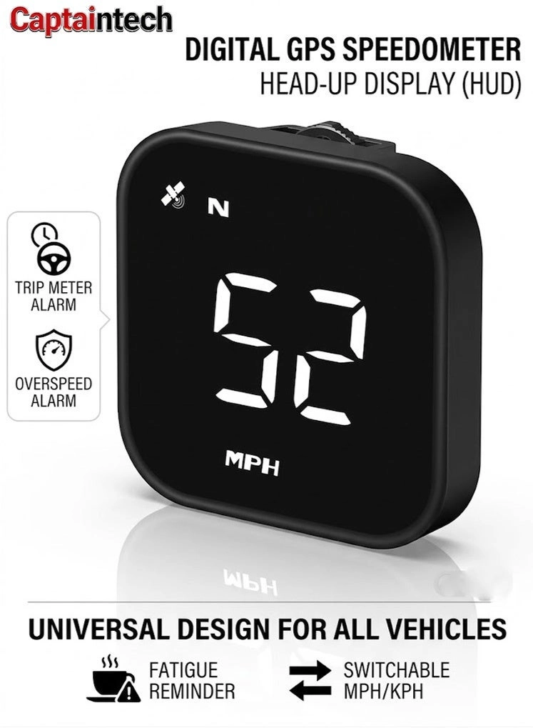 Captaintech Head Up Display Speedometer