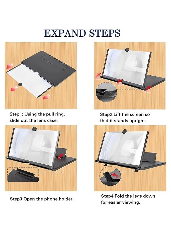 Promass Screen Magnifier - 16" 3D HD Foldable