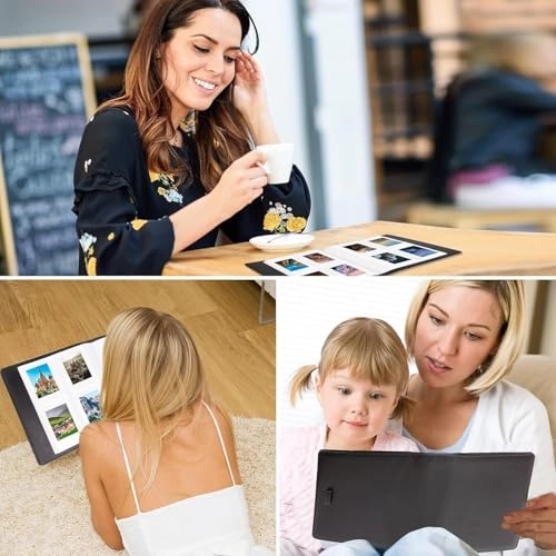 2x3" 256 Pockets Fabric Cover Photo Album