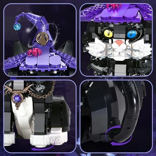 Magic Cat Building Set (7047) - Black and White 8+
