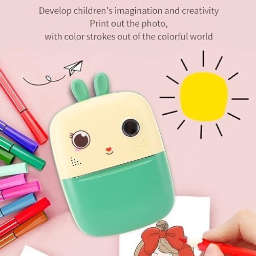 Kids Camera Instant Print - 1080P 80MP